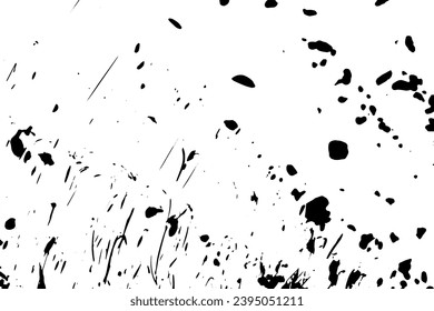 Rustic grunge vector texture with grain and stains. Abstract noise background. Weathered surface. Dirty and damaged. Detailed rough backdrop. Vector graphic illustration with transparent white. EPS10.