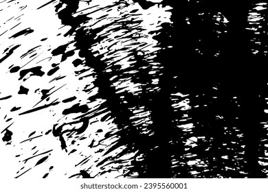 Rustic grunge vector texture with grain and stains. Abstract noise background. Weathered surface. Dirty and damaged. Detailed rough backdrop. Vector graphic illustration with transparent white. EPS10.