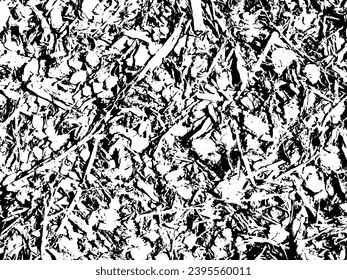 Rustic grunge vector texture with grain and stains. Abstract noise background. Weathered surface. Dirty and damaged. Detailed rough backdrop. Vector graphic illustration with transparent white. EPS10.