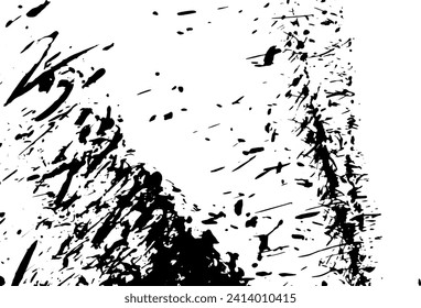 Rustic grunge vector texture with grain and stains. Abstract noise background. Weathered surface. Dirty and damaged. Detailed rough backdrop. Vector graphic illustration with transparent white. EPS10.