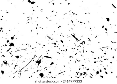 Rustic grunge vector texture with grain and stains. Abstract noise background. Weathered surface. Dirty and damaged. Detailed rough backdrop. Vector graphic illustration with transparent white. EPS10.