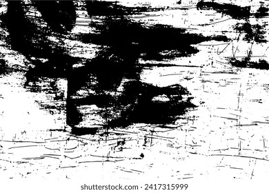 Rustic grunge vector texture with grain and stains. Abstract noise background. Weathered surface. Dirty and damaged. Detailed rough backdrop. Vector graphic illustration with transparent white. EPS10.