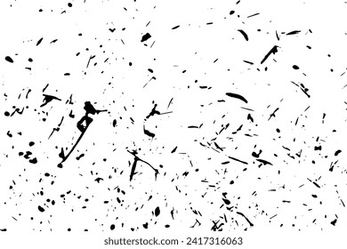 Rustic grunge vector texture with grain and stains. Abstract noise background. Weathered surface. Dirty and damaged. Detailed rough backdrop. Vector graphic illustration with transparent white. EPS10.