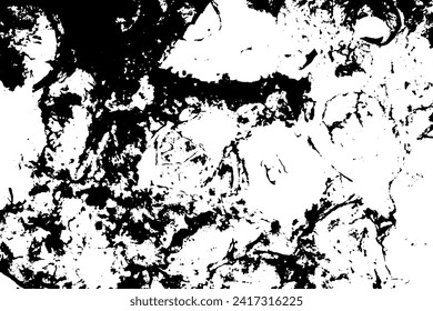 Rustic grunge vector texture with grain and stains. Abstract noise background. Weathered surface. Dirty and damaged. Detailed rough backdrop. Vector graphic illustration with transparent white. EPS10.
