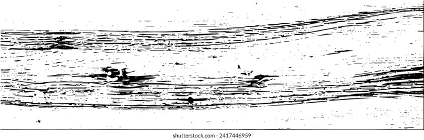 Rustic grunge vector texture with grain and stains. Abstract noise background. Weathered surface. Dirty and damaged. Detailed rough backdrop. Vector graphic illustration with transparent white. EPS10.