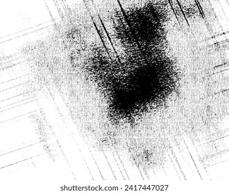 Rustic grunge vector texture with grain and stains. Abstract noise background. Weathered surface. Dirty and damaged. Detailed rough backdrop. Vector graphic illustration with transparent white. EPS10.