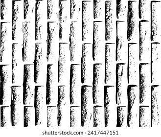 Rustic grunge vector texture with grain and stains. Abstract noise background. Weathered surface. Dirty and damaged. Detailed rough backdrop. Vector graphic illustration with transparent white. EPS10.