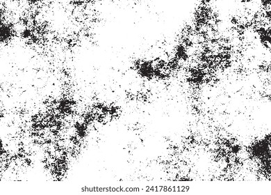 Rustic grunge vector texture with grain and stains. Abstract noise background. Weathered surface. Dirty and damaged. Detailed rough backdrop. Vector graphic illustration with transparent white. EPS10.