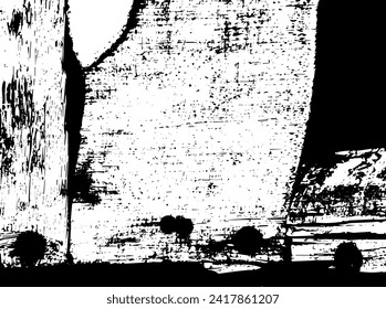 Rustic grunge vector texture with grain and stains. Abstract noise background. Weathered surface. Dirty and damaged. Detailed rough backdrop. Vector graphic illustration with transparent white. EPS10.