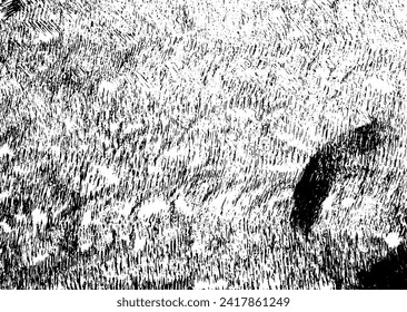 Textura vectorial de grano rústico con grano y manchas. Fondo de ruido abstracto. Superficie meteorológica. Sucio y dañado. Fondo rudo detallado. Ilustración gráfica vectorial con blanco transparente. EPS10.