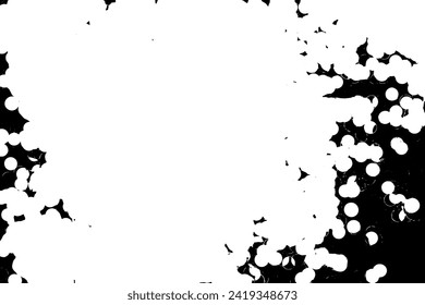 Rustic grunge vector texture with grain and stains. Abstract noise background. Weathered surface. Dirty and damaged. Detailed rough backdrop. Vector graphic illustration with transparent white. EPS10.