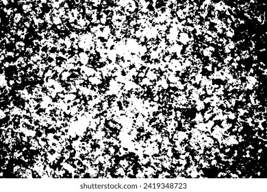 Rustic grunge vector texture with grain and stains. Abstract noise background. Weathered surface. Dirty and damaged. Detailed rough backdrop. Vector graphic illustration with transparent white. EPS10.