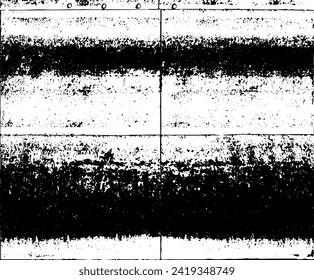 Rustic grunge vector texture with grain and stains. Abstract noise background. Weathered surface. Dirty and damaged. Detailed rough backdrop. Vector graphic illustration with transparent white. EPS10.