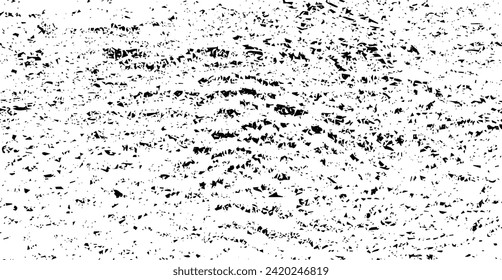 Rustic grunge vector texture with grain and stains. Abstract noise background. Weathered surface. Dirty and damaged. Detailed rough backdrop. Vector graphic illustration with transparent white. EPS10.