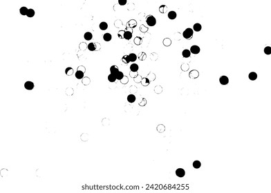 Rustic grunge vector texture with grain and stains. Abstract noise background. Weathered surface. Dirty and damaged. Detailed rough backdrop. Vector graphic illustration with transparent white. EPS10.