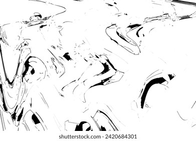 Rustic grunge vector texture with grain and stains. Abstract noise background. Weathered surface. Dirty and damaged. Detailed rough backdrop. Vector graphic illustration with transparent white. EPS10.