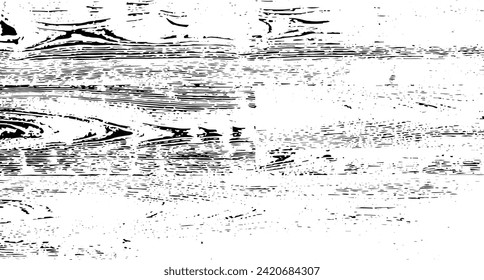 Rustic grunge vector texture with grain and stains. Abstract noise background. Weathered surface. Dirty and damaged. Detailed rough backdrop. Vector graphic illustration with transparent white. EPS10.