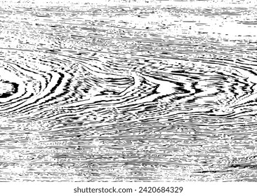 Textura vectorial de grano rústico con grano y manchas. Fondo de ruido abstracto. Superficie meteorológica. Sucio y dañado. Fondo rudo detallado. Ilustración gráfica vectorial con blanco transparente. EPS10.