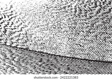 Rustic grunge vector texture with grain and stains. Abstract noise background. Weathered surface. Dirty and damaged. Detailed rough backdrop. Vector graphic illustration with transparent white. EPS10.