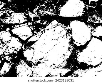 Rustic grunge vector texture with grain and stains. Abstract noise background. Weathered surface. Dirty and damaged. Detailed rough backdrop. Vector graphic illustration with transparent white. EPS10.