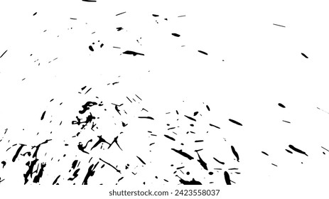 Rustic grunge vector texture with grain and stains. Abstract noise background. Weathered surface. Dirty and damaged. Detailed rough backdrop. Vector graphic illustration with transparent white. EPS10.