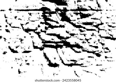 Rustic grunge vector texture with grain and stains. Abstract noise background. Weathered surface. Dirty and damaged. Detailed rough backdrop. Vector graphic illustration with transparent white. EPS10.