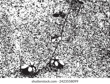 Rustic grunge vector texture with grain and stains. Abstract noise background. Weathered surface. Dirty and damaged. Detailed rough backdrop. Vector graphic illustration with transparent white. EPS10.