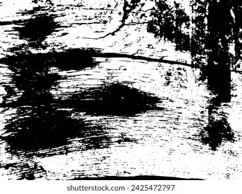 Rustic grunge vector texture with grain and stains. Abstract noise background. Weathered surface. Dirty and damaged. Detailed rough backdrop. Vector graphic illustration with transparent white. EPS10.
