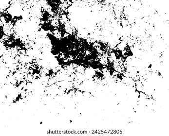 Rustic grunge vector texture with grain and stains. Abstract noise background. Weathered surface. Dirty and damaged. Detailed rough backdrop. Vector graphic illustration with transparent white. EPS10.