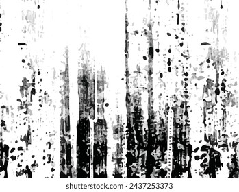 Rustic grunge vector texture with grain and stains. Abstract noise background. Weathered surface. Dirty and damaged. Black and white Grunge Texture. Abstract grunge background.