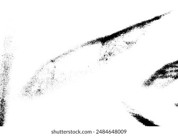 Rustic grunge vector texture with grain and stains. Abstract noise background. Weathered surface. Dirty and damaged. Detailed rough backdrop. Vector graphic illustration with transparent white. EPS10.