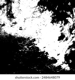 Rustic grunge vector texture with grain and stains. Abstract noise background. Weathered surface. Dirty and damaged. Detailed rough backdrop. Vector graphic illustration with transparent white. EPS10.