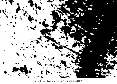 Rustic grunge vector texture with grain and stains. Abstract noise background. Weathered surface. Dirty and damaged. Detailed rough backdrop. Vector graphic illustration with transparent white. EPS10.