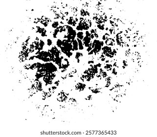 Rustic grunge vector texture with grain and stains. Abstract noise background. Weathered surface. Dirty and damaged. Detailed rough backdrop. Vector graphic illustration with transparent white. EPS10.