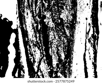 Rustic grunge vector texture with grain and stains. Abstract noise background. Weathered surface. Dirty and damaged. Detailed rough backdrop. Vector graphic illustration with transparent white. EPS10.