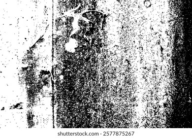 Rustic grunge vector texture with grain and stains. Abstract noise background. Weathered surface. Dirty and damaged. Detailed rough backdrop. Vector graphic illustration with transparent white. EPS10.