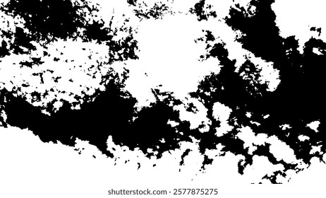 Rustic grunge vector texture with grain and stains. Abstract noise background. Weathered surface. Dirty and damaged. Detailed rough backdrop. Vector graphic illustration with transparent white. EPS10.