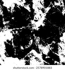 Rustic grunge vector texture with grain and stains. Abstract noise background. Weathered surface. Dirty and damaged. Detailed rough backdrop. Vector graphic illustration with transparent white. EPS10.