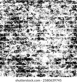 Rustic grunge vector texture with grain and stains. Abstract noise background. Weathered surface. Dirty and damaged. Detailed rough backdrop. Vector graphic illustration with transparent white. EPS10.