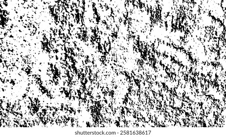 Rustic grunge vector texture with grain and stains. Abstract noise background. Weathered surface. Dirty and damaged. Detailed rough backdrop. Vector graphic illustration with transparent white. EPS10.