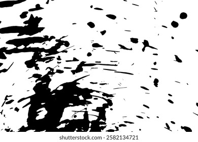 Rustic grunge vector texture with grain and stains. Abstract noise background. Weathered surface. Dirty and damaged. Detailed rough backdrop. Vector graphic illustration with transparent white. EPS10.