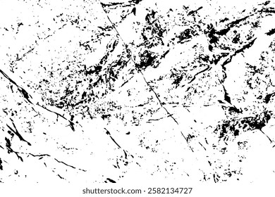 Rustic grunge vector texture with grain and stains. Abstract noise background. Weathered surface. Dirty and damaged. Detailed rough backdrop. Vector graphic illustration with transparent white. EPS10.