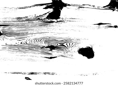 Rustic grunge vector texture with grain and stains. Abstract noise background. Weathered surface. Dirty and damaged. Detailed rough backdrop. Vector graphic illustration with transparent white. EPS10.