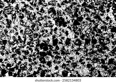 Rustic grunge vector texture with grain and stains. Abstract noise background. Weathered surface. Dirty and damaged. Detailed rough backdrop. Vector graphic illustration with transparent white. EPS10.