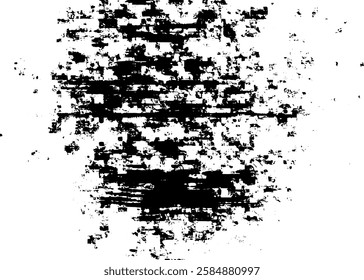 Rustic grunge vector texture with grain and stains. Abstract noise background. Weathered surface. Dirty and damaged. Detailed rough backdrop. Vector graphic illustration with transparent white. EPS10.