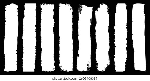 Rustic grunge vector texture with grain and stains. Abstract noise Background. Weathered surface. Dirty and damaged. Vector graphic illustration with transparent white. EPS10,