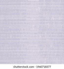 Rustic ikat mottled lilac woven texture background. Chevron zig zag yarn effect fabric textile. Variegated melange all over print . Irregular uneven indian thread all over print for soft furnishing.

