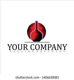 Rustic Japanese Sake Symbol Logo design inspiration