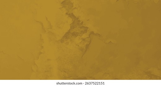 Rustic mustard yellow wall texture with peeling paint and natural marbling effect across surface

