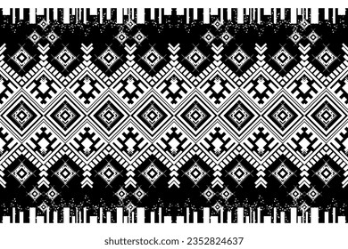Rustic Seamless Background, Hand drawn abstract seamless pattern, ethnic background,simple style for textiles, banners, wallpapers, vector design.